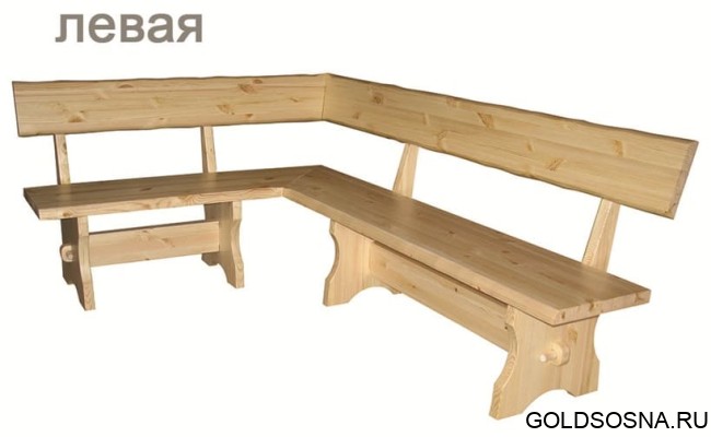 Скамья угловая Скандинавия Скамья угловая Скандинавия