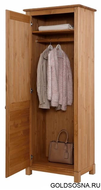 Шкаф для одежды Рауна-100 (бейц/масло)