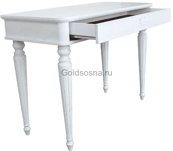 Стол туалетный Юстина 2364 БМ691 (молоко)