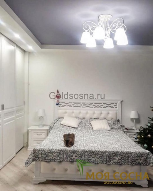 Кровать Верона с каретной стяжкой