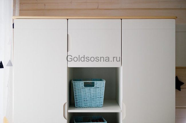 Шкаф 3-ств Тимберика Кидс №2 Шкаф 3-ств Тимберика Кидс №2