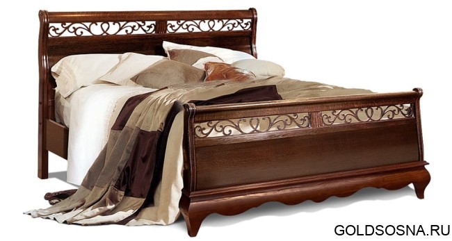 Кровать Оскар ММ-216-02/18 (б/м, б/о)