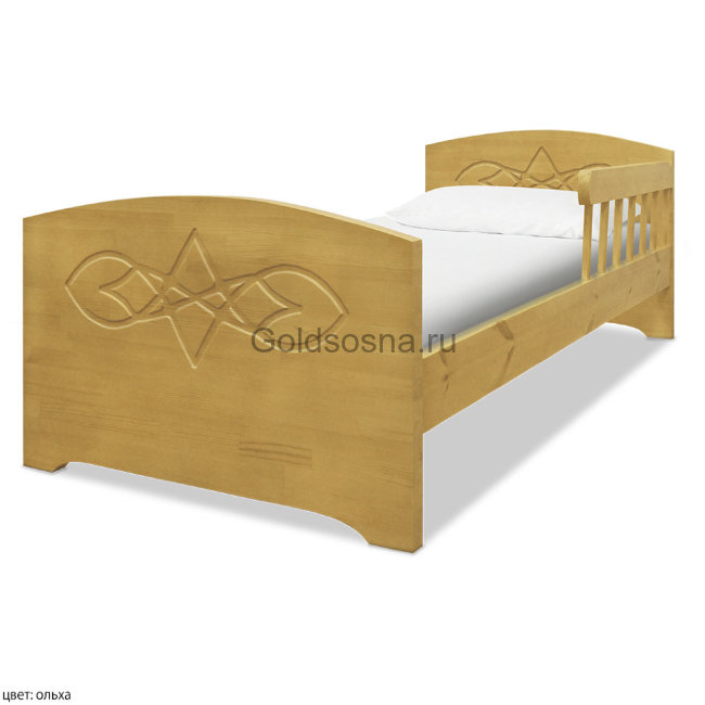 Детская кровать Жанна с бортиком Детская кровать Жанна с бортиком