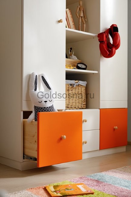 Шкаф 3-ств Тимберика Кидс №1 Шкаф 3-ств Тимберика Кидс №1