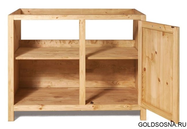 Шкаф-стол CH-BTANG 120 Шампань