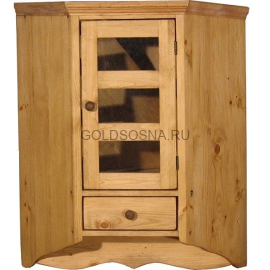 Прованс шкаф настенный №15 угловой Прованс шкаф настенный №15 угловой