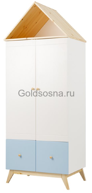Шкаф 2-ств Тимберика Кидс №6 Шкаф 2-ств Тимберика Кидс №6