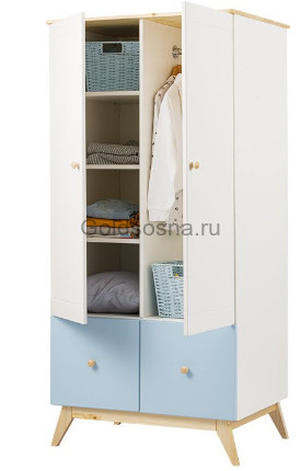 Шкаф 2-ств Тимберика Кидс №6 Шкаф 2-ств Тимберика Кидс №6