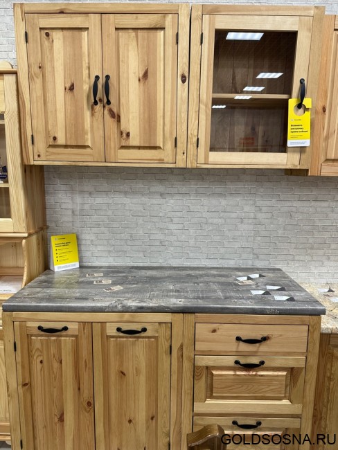 Кухонный гарнитур "Шампань" (образец) Кухонный гарнитур "Шампань" (образец)