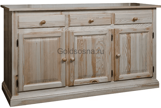 Тумба 3-х дверная Лотос Б-1075 БМ704