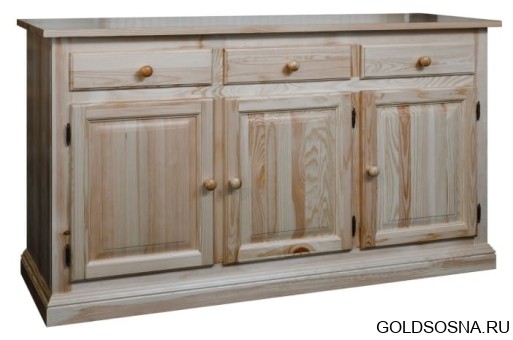 Тумба 3-х дверная Лотос Б-1075 БМ704