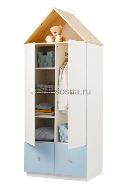 Шкаф 2-ств Тимберика Кидс №5 Шкаф 2-ств Тимберика Кидс №5