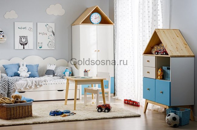 Шкаф 2-ств Тимберика Кидс №5 Шкаф 2-ств Тимберика Кидс №5