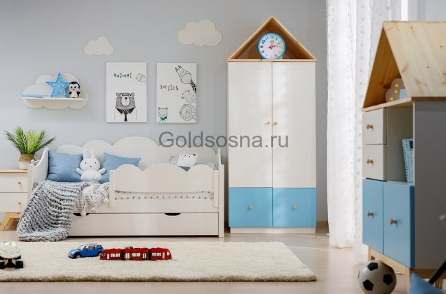 Шкаф 2-ств Тимберика Кидс №5 Шкаф 2-ств Тимберика Кидс №5