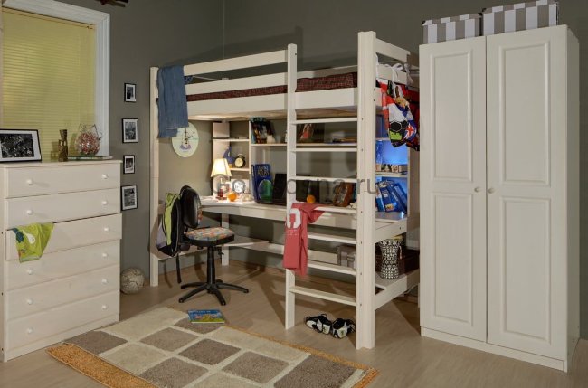 Шкаф Классик 2-х дверный комбинированный