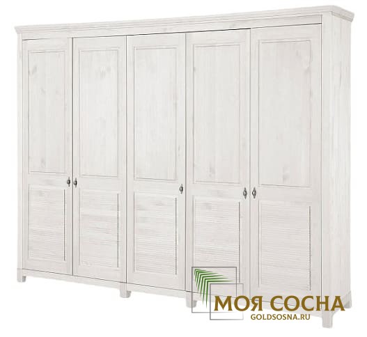 Шкаф для одежды Рауна 50 (белый воск УКВ) Шкаф для одежды Рауна 50 (белый воск УКВ)