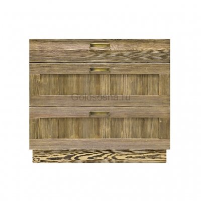 ШКАФ-СТОЛ "КАНТРИ" (900) (С 3-МЯ ЯЩИКАМИ) (БРАШ)