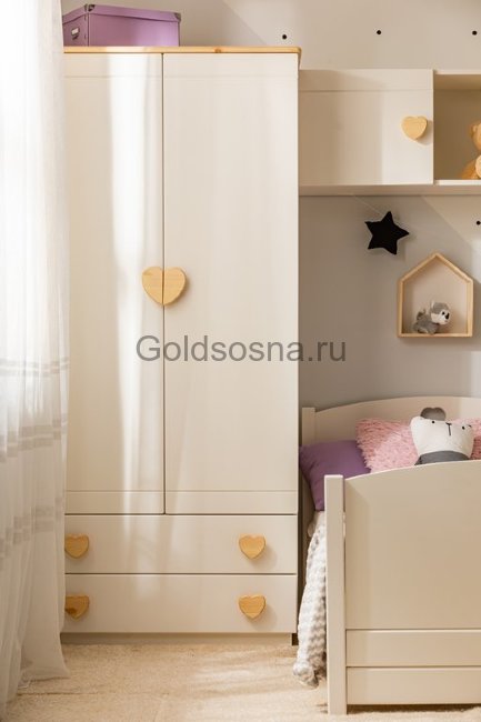 Шкаф 2-ств Тимберика Кидс №3 Шкаф 2-ств Тимберика Кидс №3