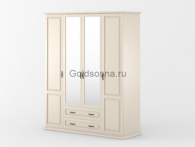 Шкаф 4-х ств. распашной Лирона