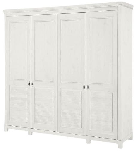 Шкаф для одежды Рауна 40 (белый воск УКВ) Шкаф для одежды Рауна 40 (белый воск УКВ)