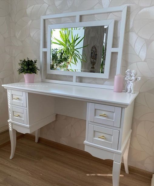 Дамский стол Римини 4 ящика Дамский стол Римини 4 ящика