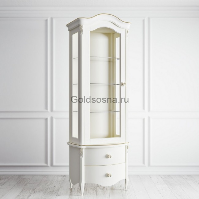 Витрина стеклянная Opera Rose