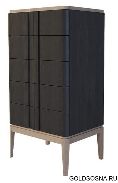 Комод 5 ящиков Icons узкий РВ305 Комод 5 ящиков Icons узкий РВ305
