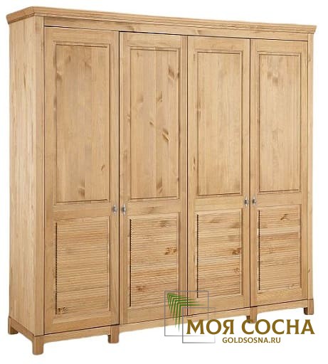 Шкаф для одежды Рауна 40 (бейц/масло)
