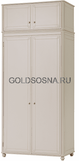 Шкаф Бетти 2-ств №1 с антресолью