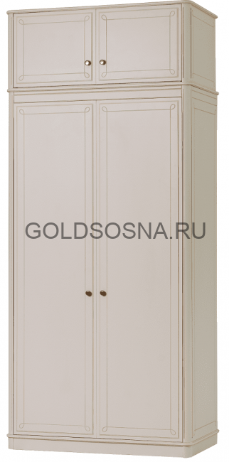 Шкаф Бетти 2-ств №1 с антресолью