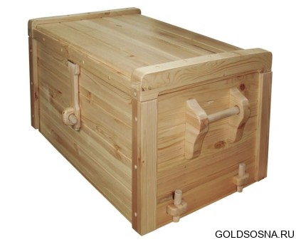 Сундук с плоской крышкой Скандинавия