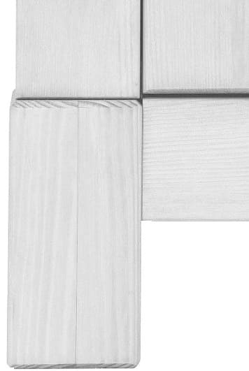 Шкаф для одежды Рауна 30 (белый воск УКВ)