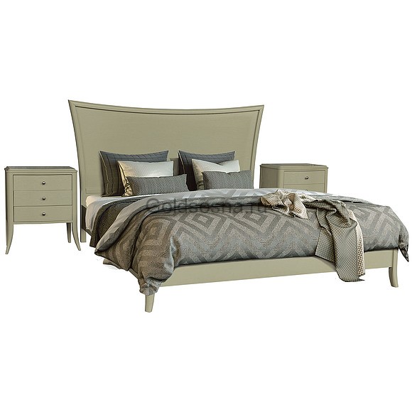 Кровать двойная 2-16 Тиффани 2556 БМ681 Кровать двойная 2-16 Тиффани 2556 БМ681