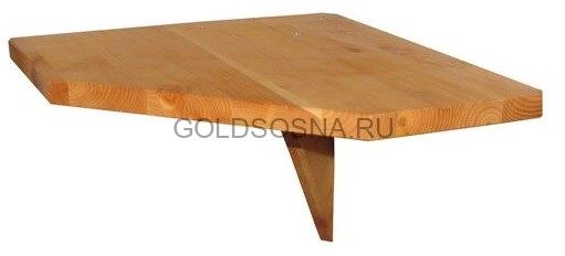 Полка в угол 300x300 