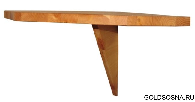 Полка в угол 300x300 