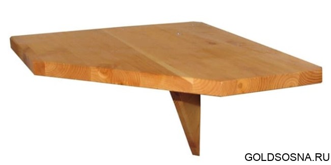 Полка в угол 300x300 