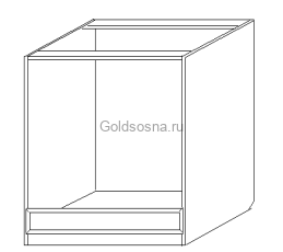 Тумба 60 (под духовку) Скайда 2 Тумба 60 (под духовку) Скайда 2