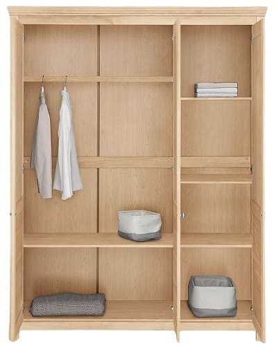 Шкаф для одежды Рауна 30 (бейц/масло)