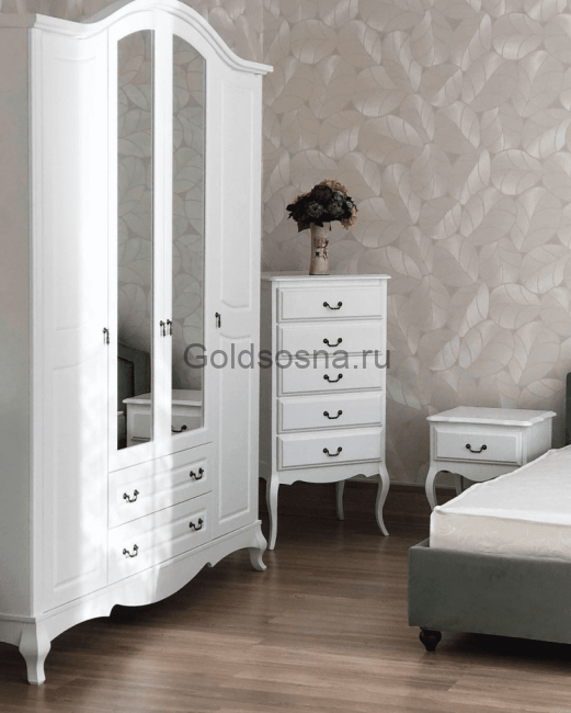 Шкаф Авиньон 4-х ств. с ящиками