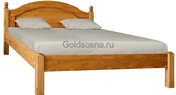 Кровать двойная Лотос БМ2.701.1.17/2.701.1.16