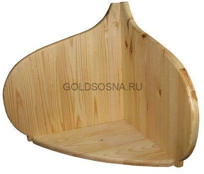 Полка под икону угловая