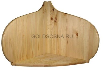 Полка под икону угловая