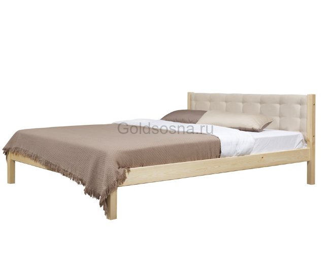 Классик кровать мягкая 1