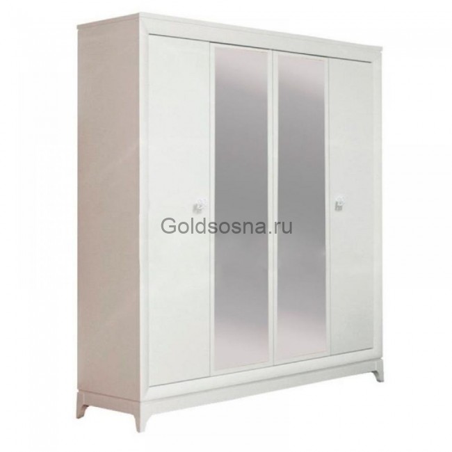 Шкаф для одежды Сабрина ММ-302-01/04 (с зеркалом)