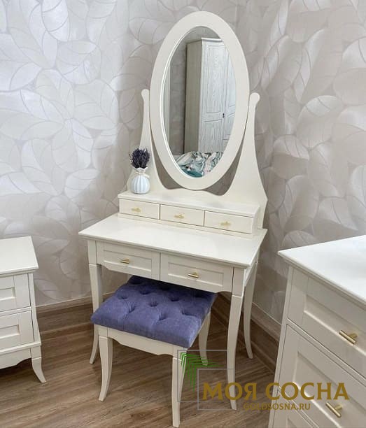 Дамский набор с круглым зеркалом Римини Дамский набор с круглым зеркалом Римини