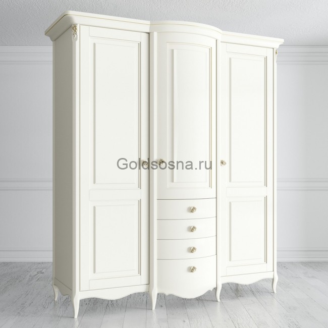 Шкаф трехдверный Opera Rose