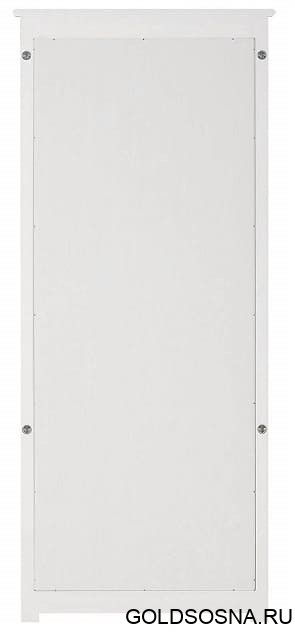 Зеркало навесное в раме Рауна-200 (белый воск УКВ) Зеркало навесное в раме Рауна-200 (белый воск УКВ)