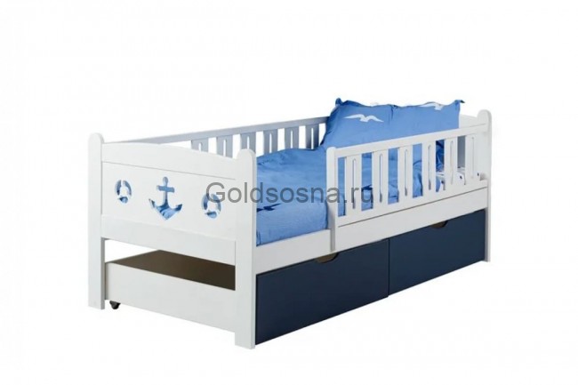 Кровать детская Тимберика Кидс №2 Якорь Кровать детская Тимберика Кидс №2 Якорь