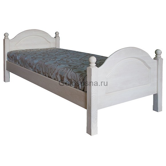 Кровать одинарная 1-09 Лотос БМ2.701.1.11