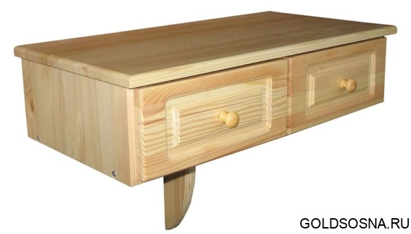 Туалетный столик настенный